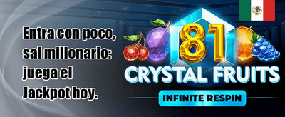 Bono de Bienvenida 100% Extra promotion banner